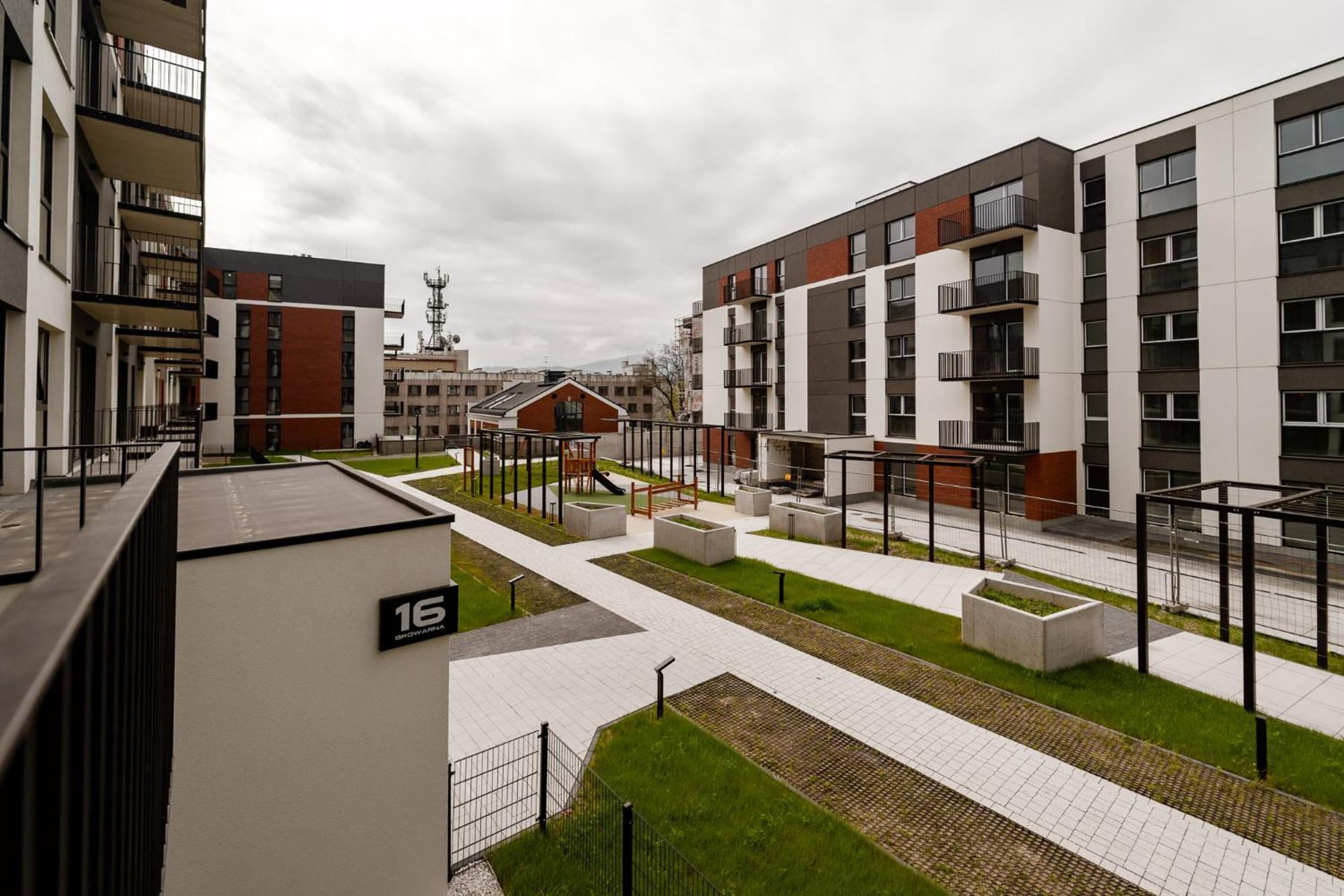 Stary Browar Apartamenty Bielsko-Biala Bagian luar foto